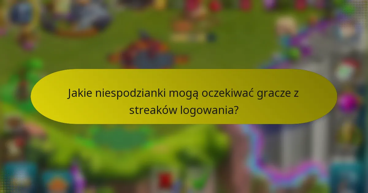 Jakie niespodzianki mogą oczekiwać gracze z streaków logowania?